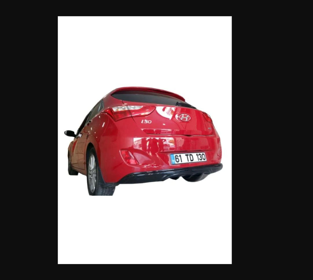 For Hyundai i30 (2012-2017) Custom Rear Bumper Diffuser – Durable Plastic Performance Upgrade