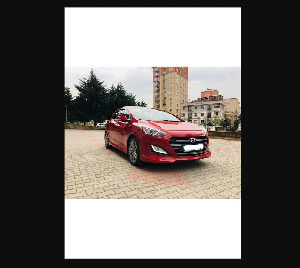 
                  
                    For Hyundai i30 Front Lip Custom Style Prefix – Plastic, Unpainted & Unprimed (2011–2016)
                  
                