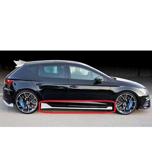 
                  
                    Glossy Black Lnz Race Cup Front Lip & Side Skirts for Seat Ibiza Mk5 (2017–2020) – Sporty Plastic Body Kit
                  
                