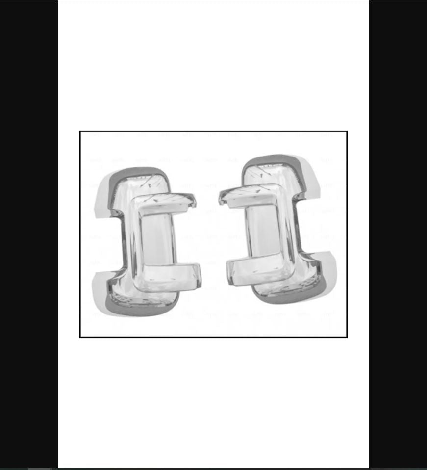 Premium Stainless Steel Chrome Mirror Covers for Citroen Jumper (2 pcs) | Fits 2006 & Newer Models