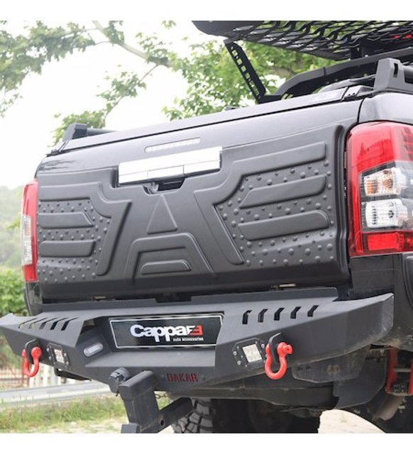 For Mitsubishi L200 Triton Rear Plate Top Cover Coating (2015–2019) – Durable Tailgate Protector