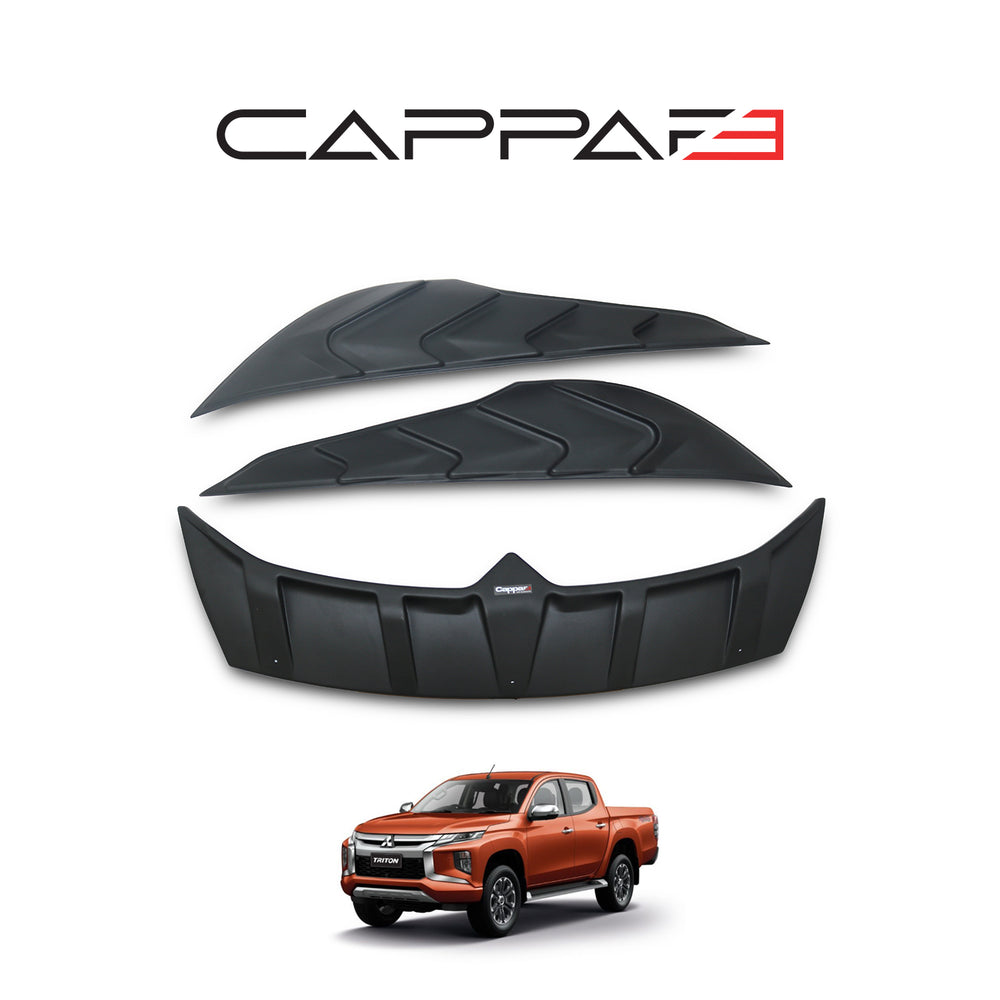 
                  
                    For Mitsubishi L200 Dragon Pack Hood Protector Spoiler (2019–2024) – Front Bug Shield & Hood Deflector
                  
                