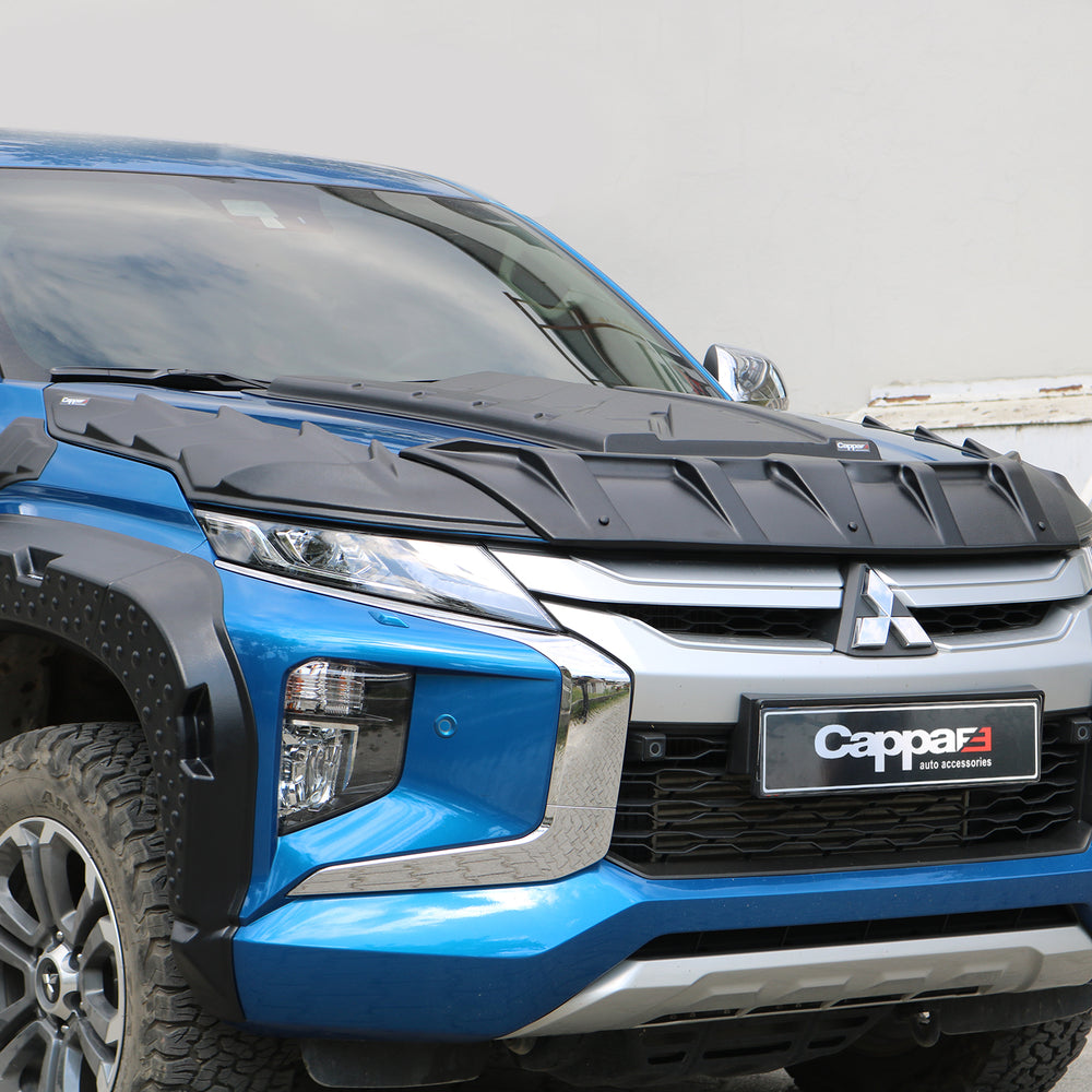
                  
                    For Mitsubishi L200 Dragon Pack Hood Protector Spoiler (2019–2024) – Front Bug Shield & Hood Deflector
                  
                