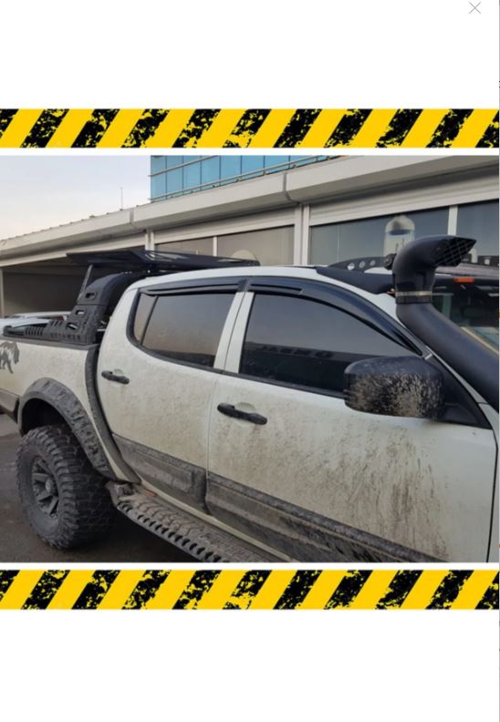 
                  
                    For Mitsubishi L200 Windshield Sunvisor & Rain Guard (2007–2014) – Weather Shield for Pickup Truck
                  
                