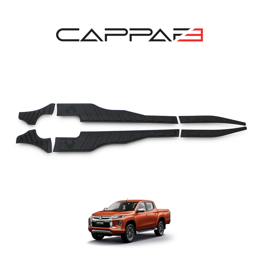 For Mitsubishi L200 (2019–2025) Bat Style Door Side Hood Protector