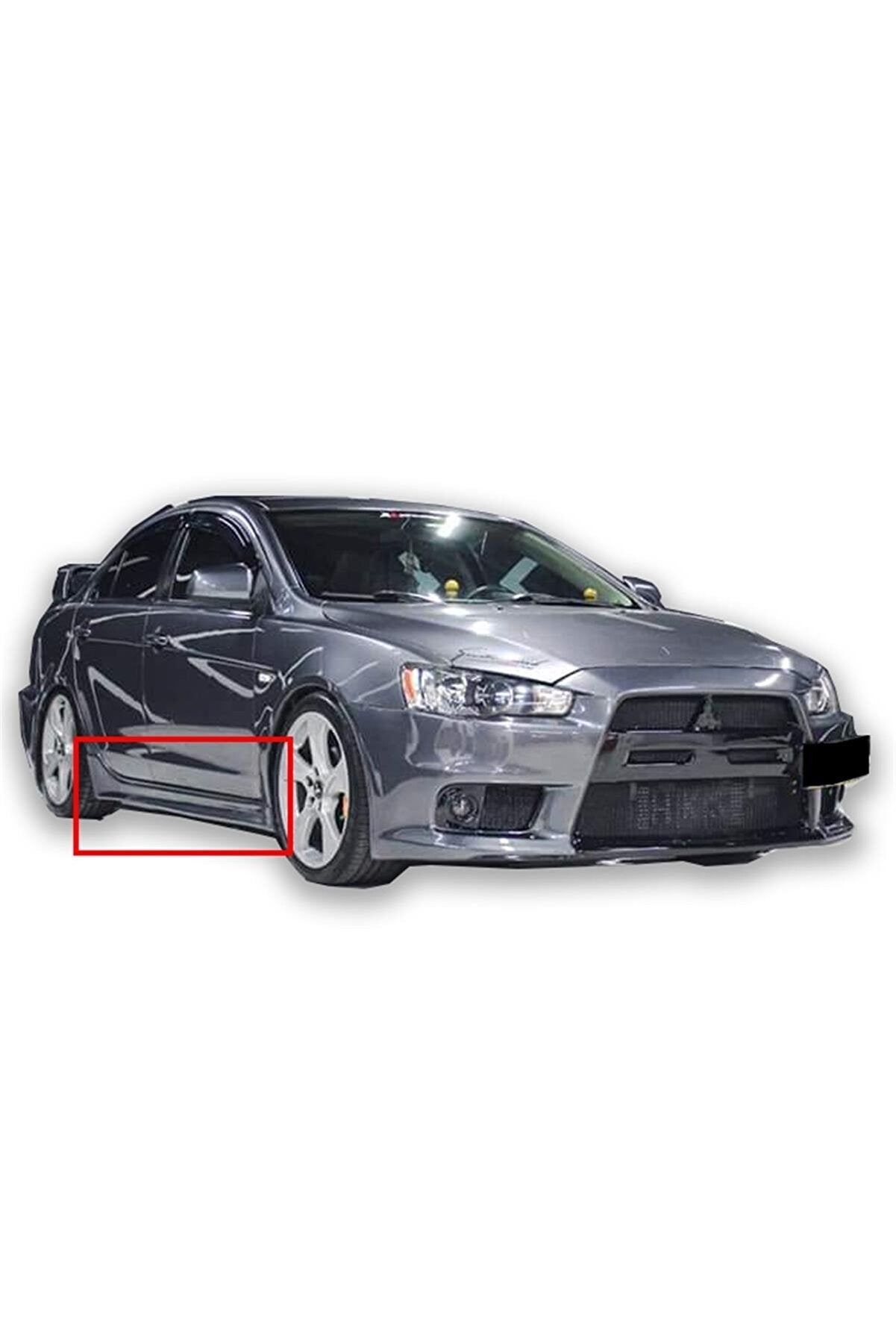 For Mitsubishi Lancer Evo X (2009–2016) Aggressive Side Skirt Set – Precision Fit, Performance Look