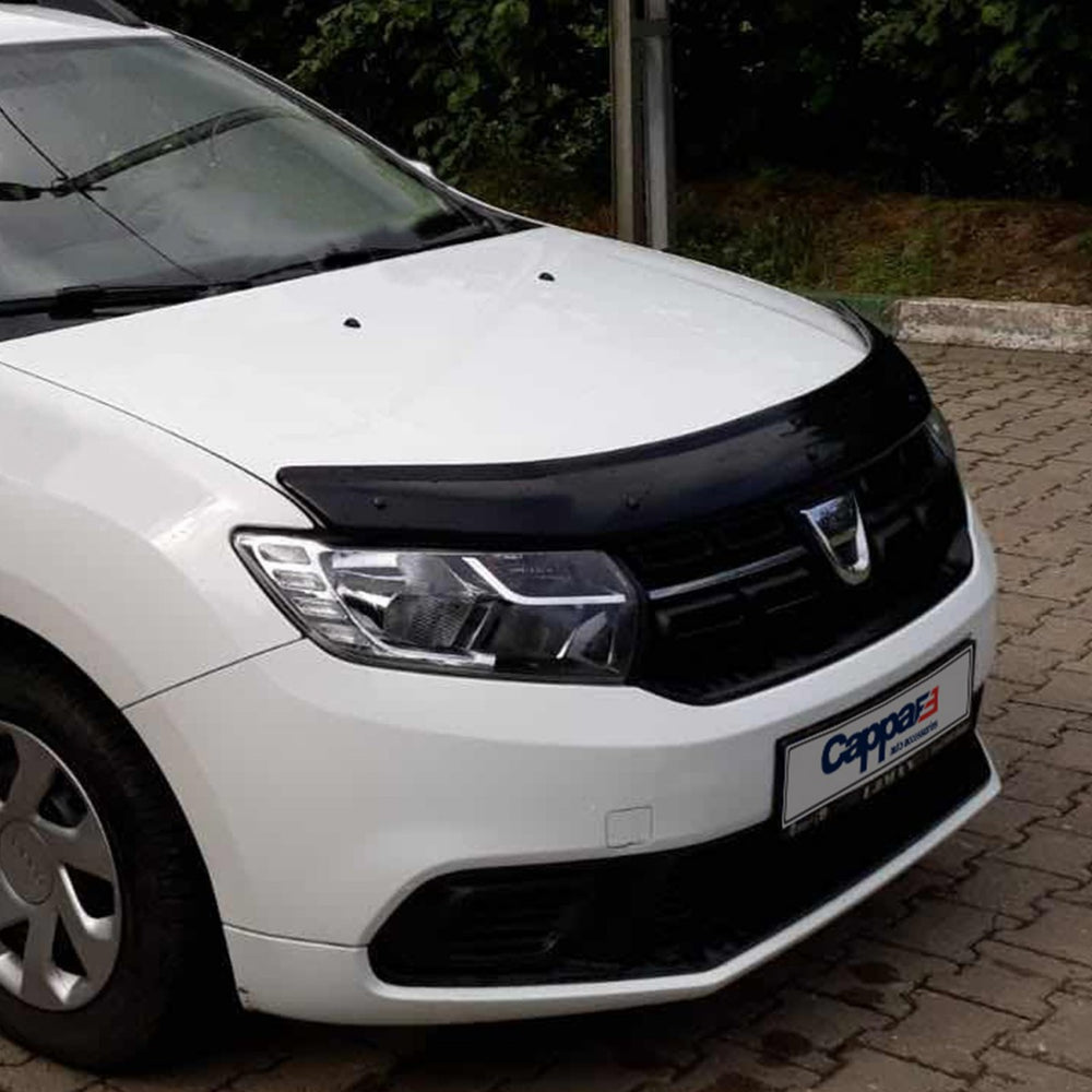 
                  
                    For Dacia Logan 2013–2022 Glossy Black Hood Deflector – Bug Shield & Bonnet Protection Spoiler
                  
                