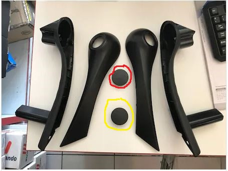 Interior Door Handle Set (Right & Left) for Renault Megane 2 – Hatchback, Coupe, Sedan (2002–2009)