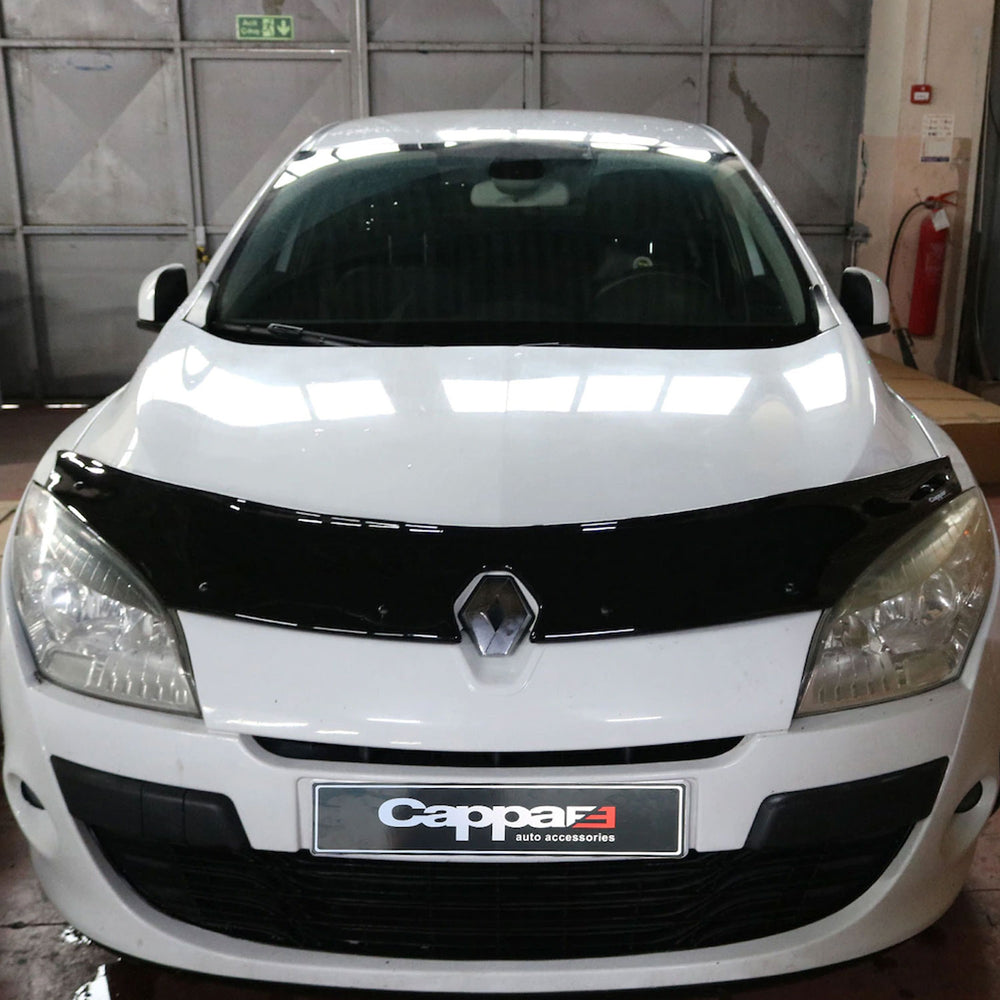Front Hood Deflector for Renault Megane 3 (2009–2016) – Bug Shield Spoiler Guard for Bonnet Protection
