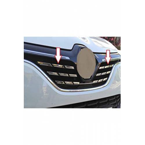 Renault Megane 4 (2020-2022) Front Grill Shutter Chrome Set – 5 Pieces