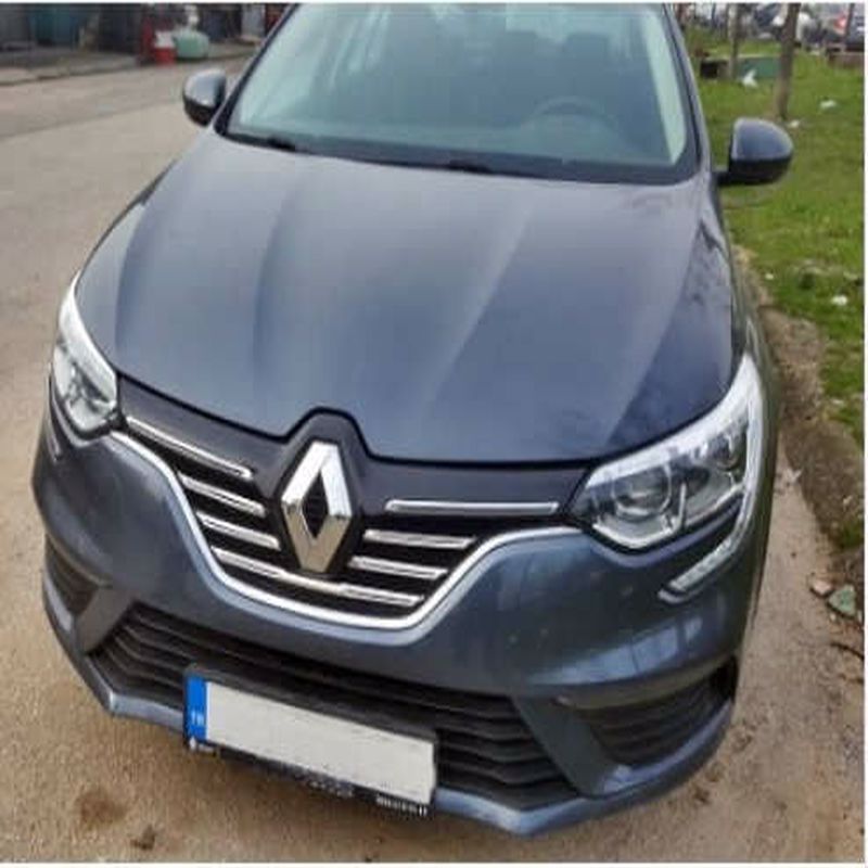 Renault Megane 4 (2016-2020) Front Grill Shutter Chrome Set – 5 Pieces Stylish Vehicle-Specific