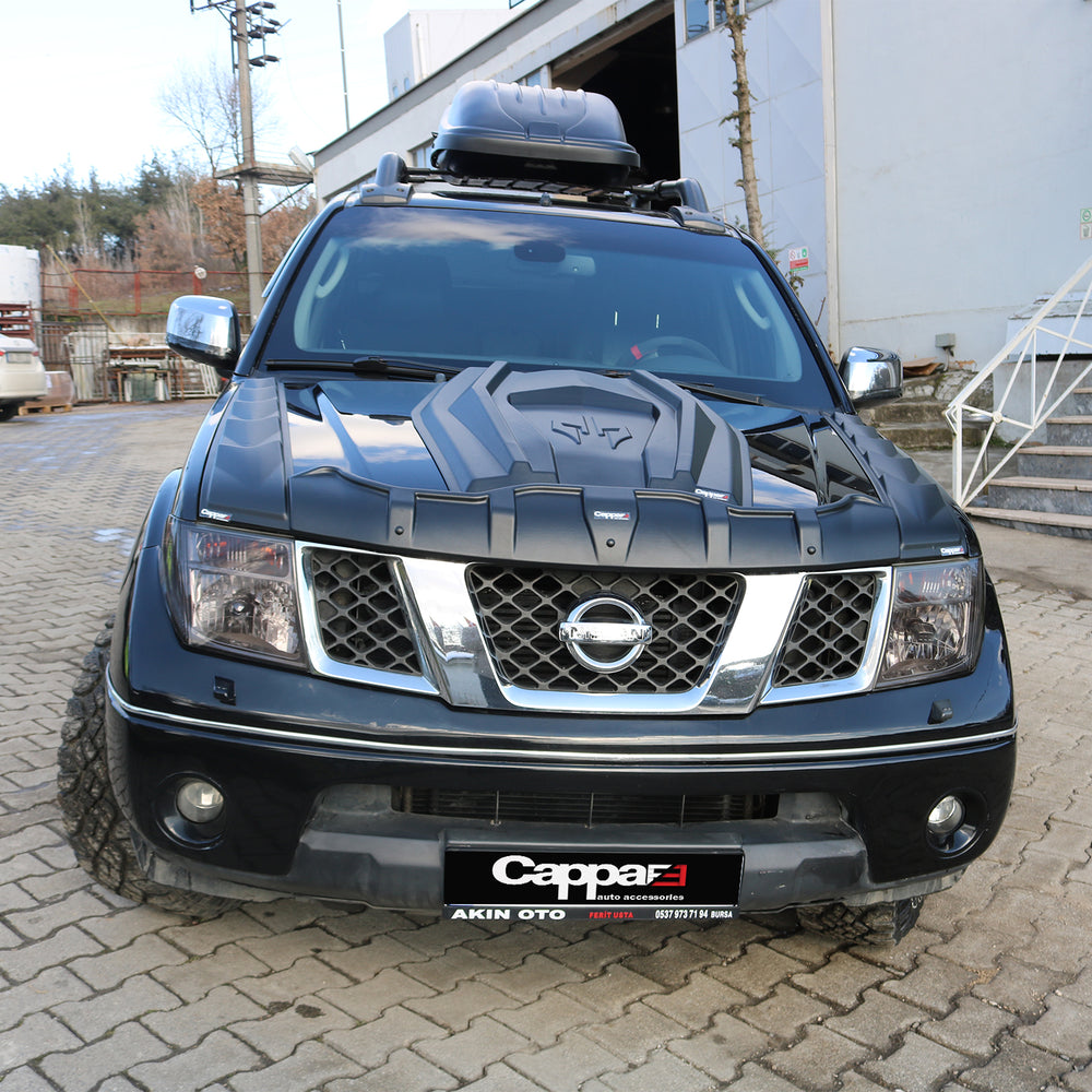 For Nissan Navara Dragon Pack Hood Protector 3-Piece Set (2006–2015) – Full Hood Protection & Stylish Deflector