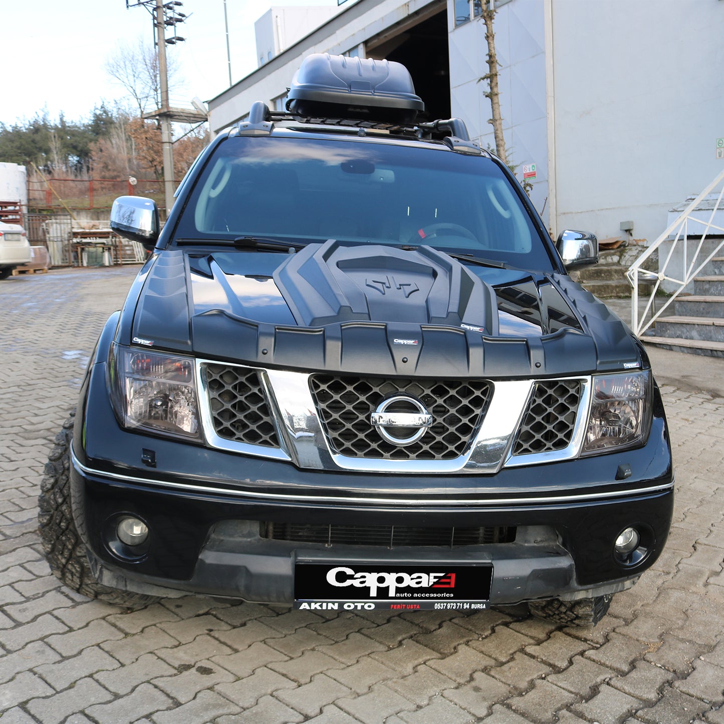 For Nissan Navara Dragon Pack Hood Protector 3-Piece Set (2006–2015) – Full Hood Protection & Stylish Deflector