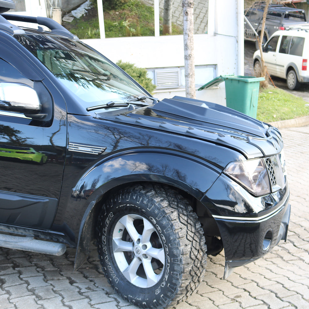 
                  
                    For Nissan Navara Dragon Pack Hood Protector 3-Piece Set (2006–2015) – Full Hood Protection & Stylish Deflector
                  
                