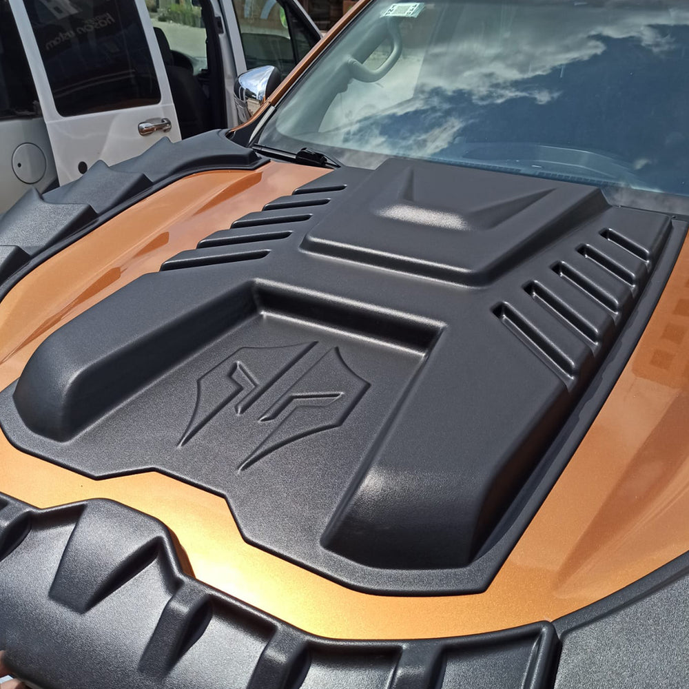 
                  
                    For Nissan Navara Bonnet Guard Embossed Hood Scoop (2016–2021) – Stylish Hood Protector & Air Scoop
                  
                