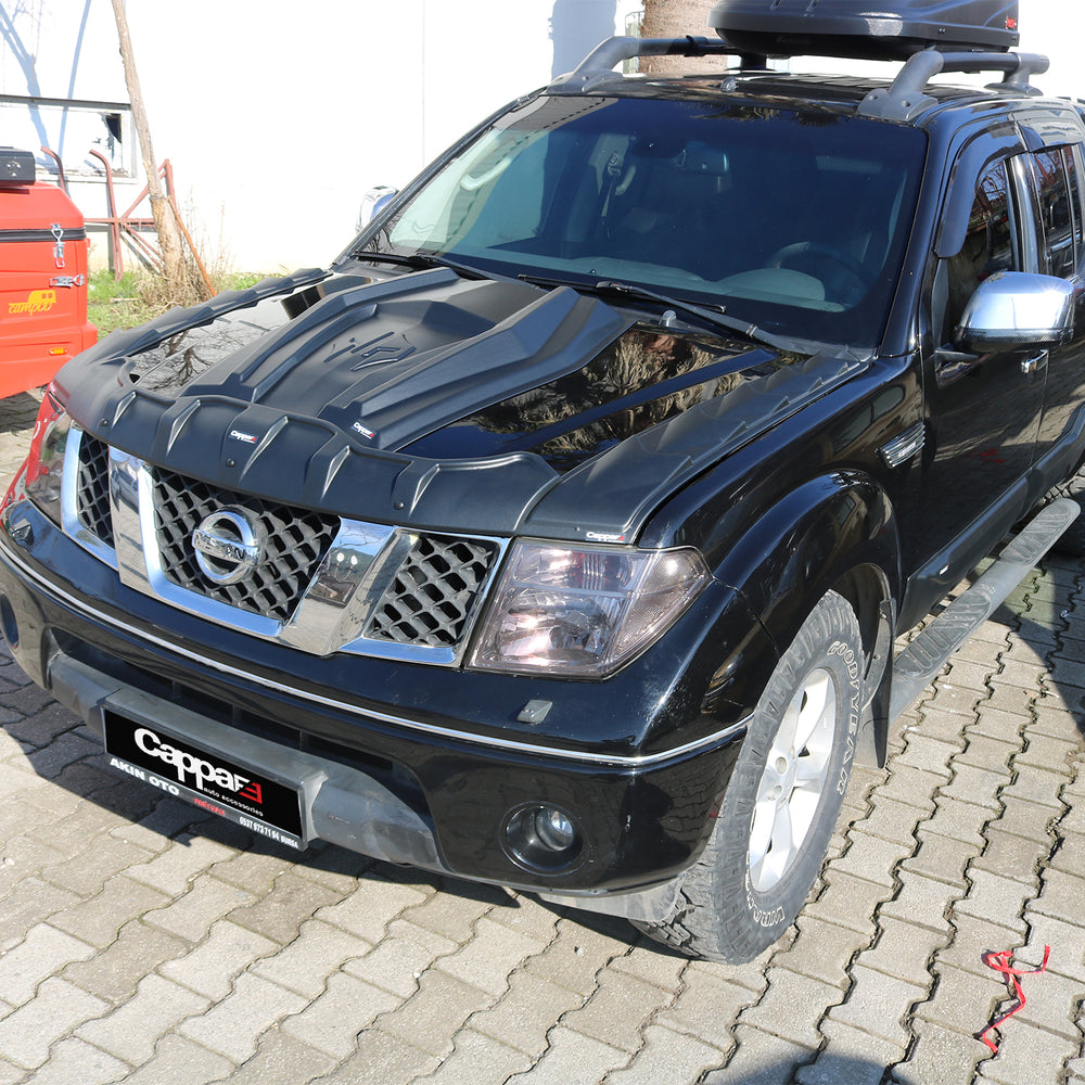 
                  
                    For Nissan Navara Bonnet Guard Embossed Hood Scoop (2006–2015) – Stylish Hood Protector & Air Scoop
                  
                