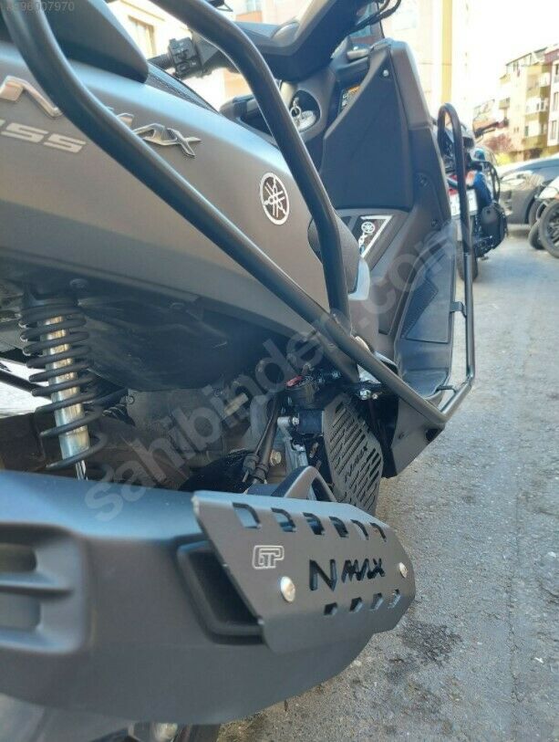 For Yamaha NMAX 125/155 Exhaust Muffler Cover Guard – Sleek Protection (2015–2022)