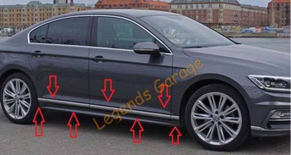 
                  
                    8-Piece Chrome Side Door & Trunk Trim for VW Volkswagen Passat B8 (2015–2022) – Premium Chrome Styling Kit
                  
                