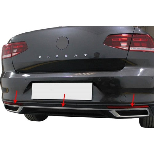 
                  
                    For Volkswagen Vw Passat B8.5 (2019–2021) Chrome Exhaust-Look Diffuser – High Quality
                  
                