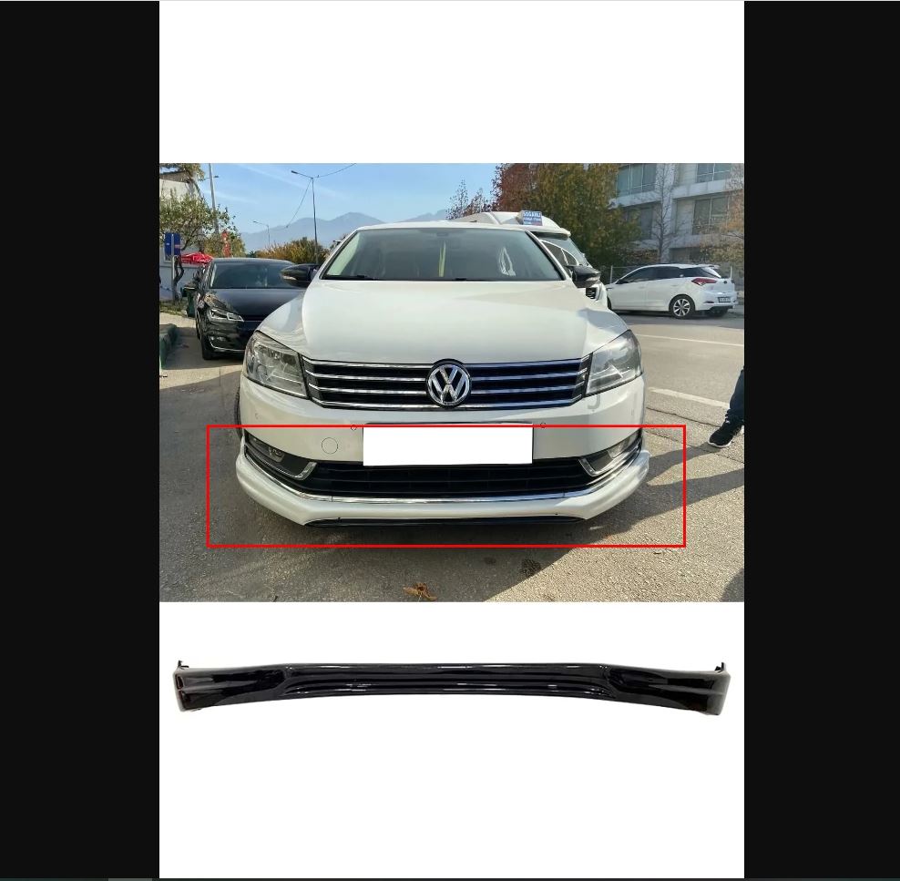 
                  
                    For VW Volkswagen Passat B7 Front Insert (2011–2014) Unprimed Unpainted – Plastic Front Lip Compatible
                  
                
