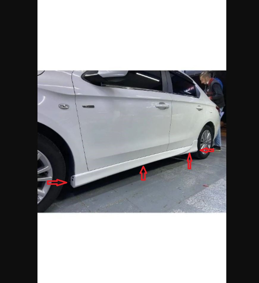 
                  
                    Unpainted Side Skirts Set for Peugeot 301 (2012–2023) – Plastic Sill Trim Kit
                  
                