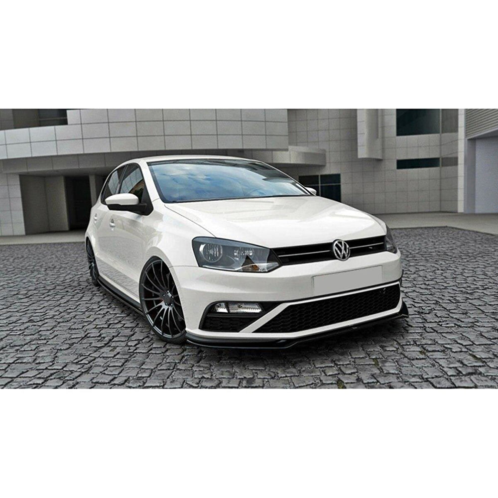 
                  
                    Front Lip Spoiler for VW Volkswagen Polo Mk5 6C GTI (2014–2017) – Facelift Bumper Compatible
                  
                