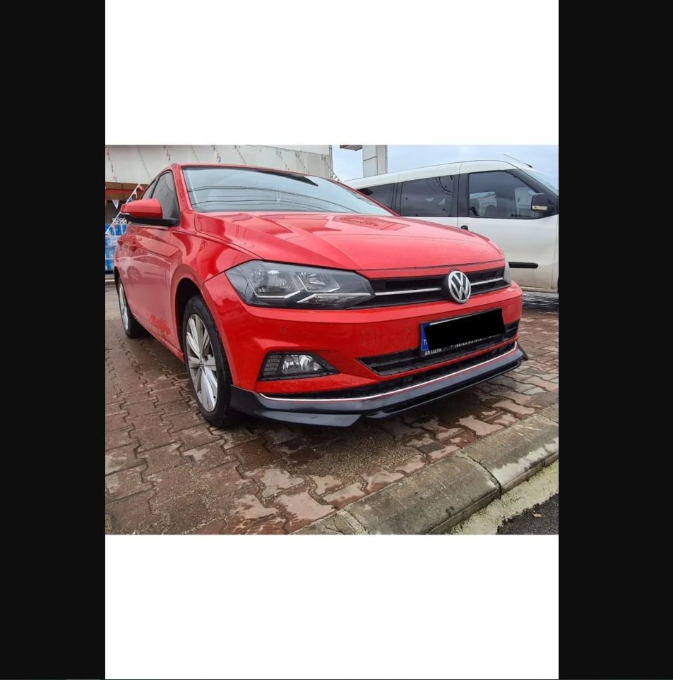 
                  
                    Front Lip Insert for VW Volkswagen Polo Mk6 (2018–2021) – Gloss Black Plastic Bumper Cover Trim | Sport Styling Kit
                  
                