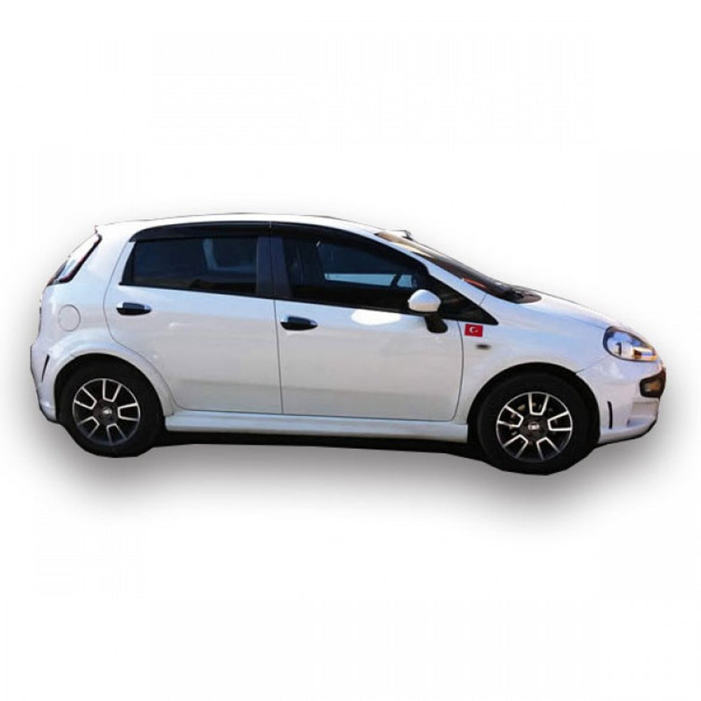 For Fiat Punto Evo 2010+ Side Skirts – Unpainted Plastic Side Sill Set (2 Pcs) | Ready for Custom Finish