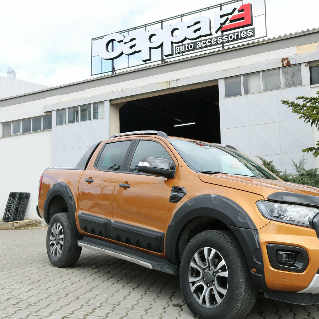 For Ford Ranger Wildtruck 2019–2026 Door Fender Flares – 4-Piece ABS Protection Guard Set