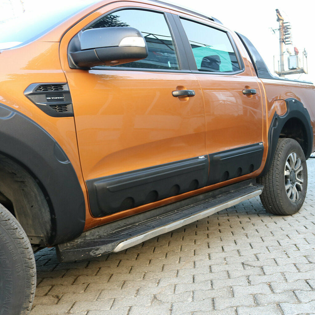 For Ford Ranger Wildtruck 2019–2026 Door Fender Flares – 4-Piece ABS Protection Guard Set