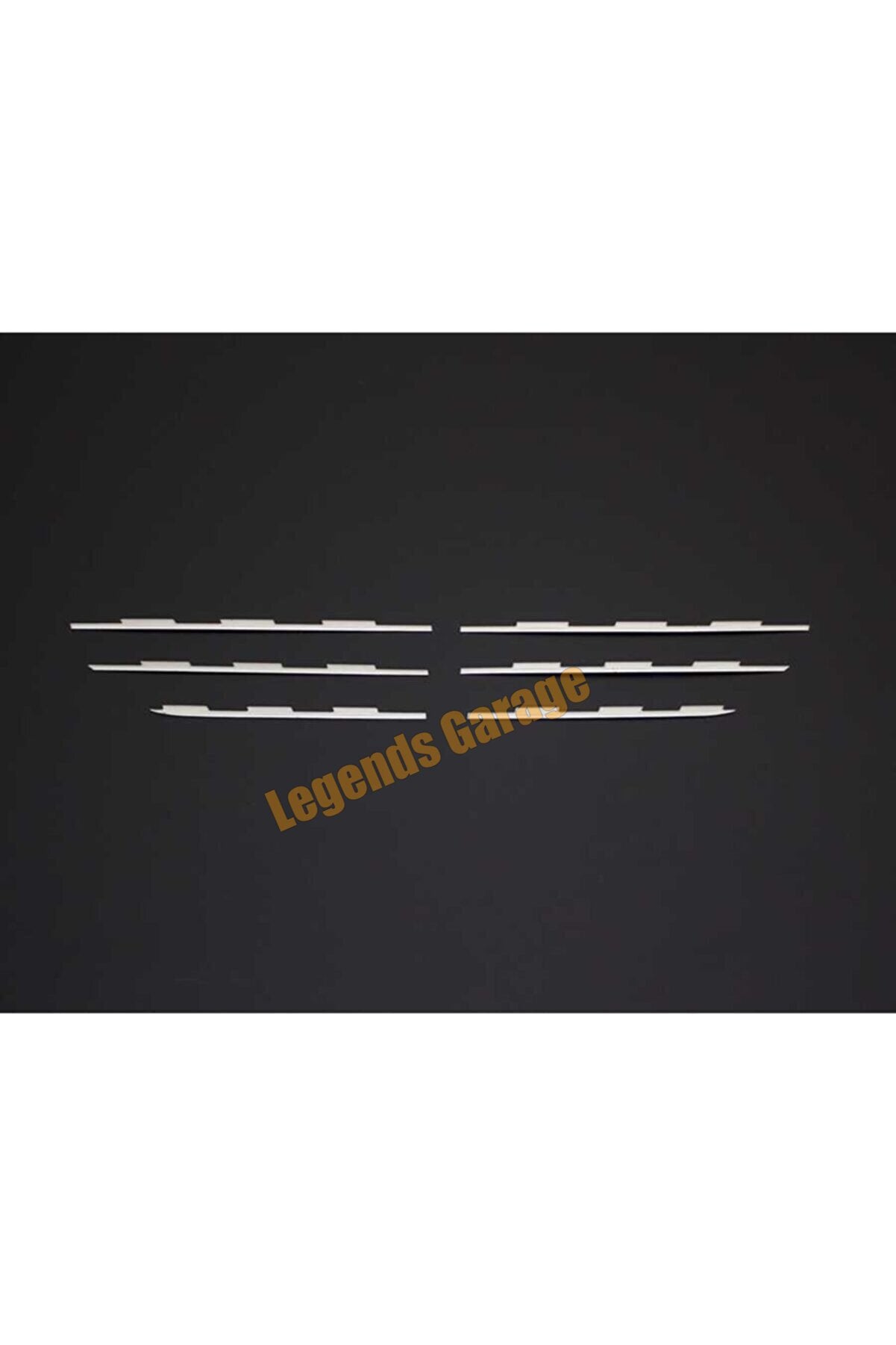 Chrome Front Grille Trim for Peugeot Rifter (2019–2026) – 6PCS Exterior Styling Chrome Kit