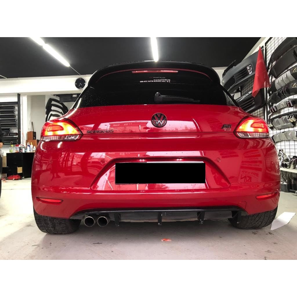 Sport Rear Diffuser for Volkswagen Scirocco 2008-2014 – Auto Tuning Upgrade