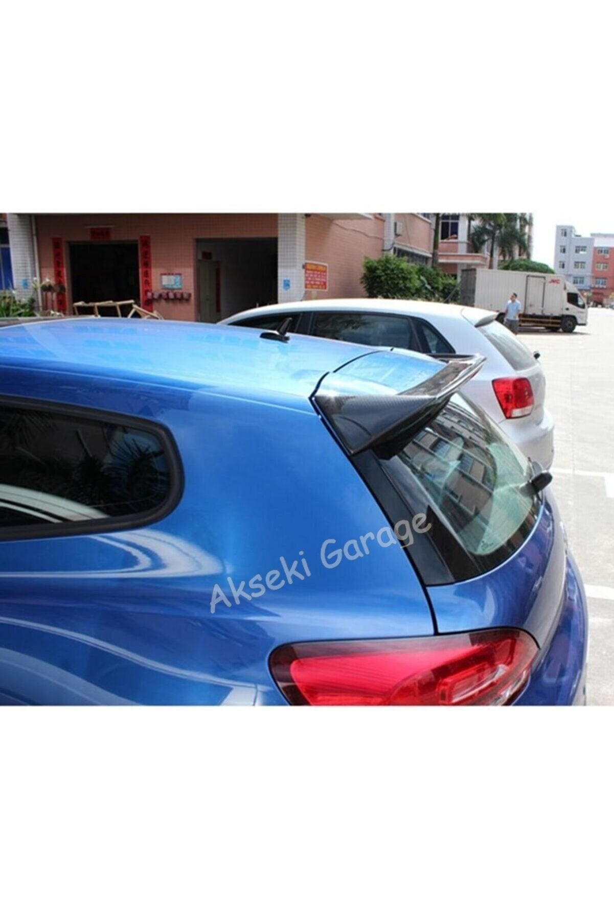 Unpainted & Unprimed Rear Spoiler Wing for Volkswagen Scirocco (2009–2014)