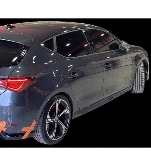 Unpainted Side Skirt Threshold Sill Trim for Seat Leon Mk4 (2020–2022) – Customizable Sporty Upgrade