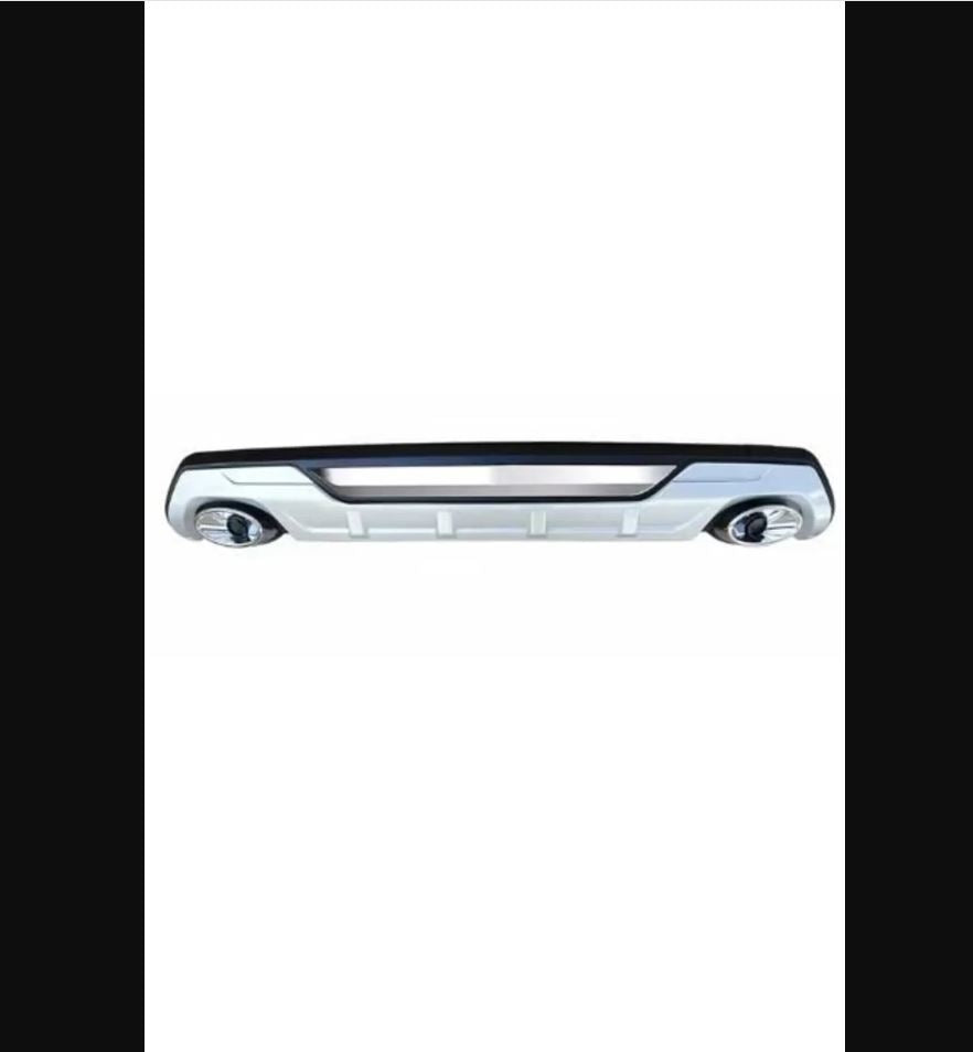 For Kia Sportage 2016–2018 Rear Bumper Diffuser – Glossy Black Rear Protection Upgrade