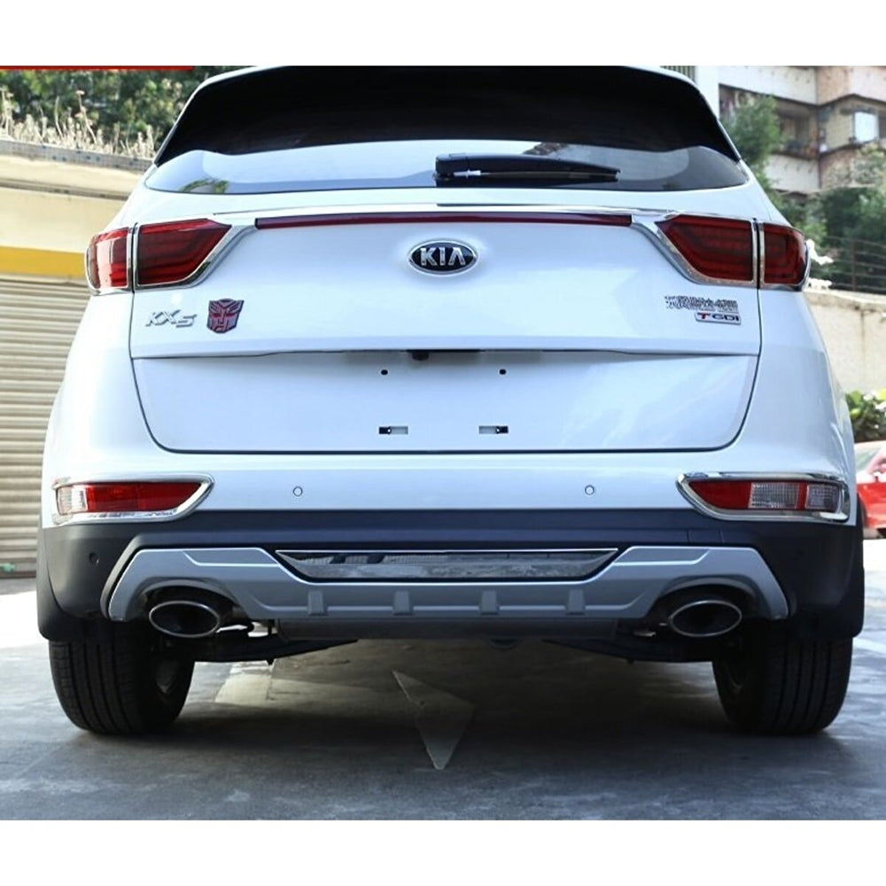 
                  
                    For Kia Sportage KX5 2016–2018 Front & Rear Protection Diffuser Set – Glossy Black Body Kit
                  
                