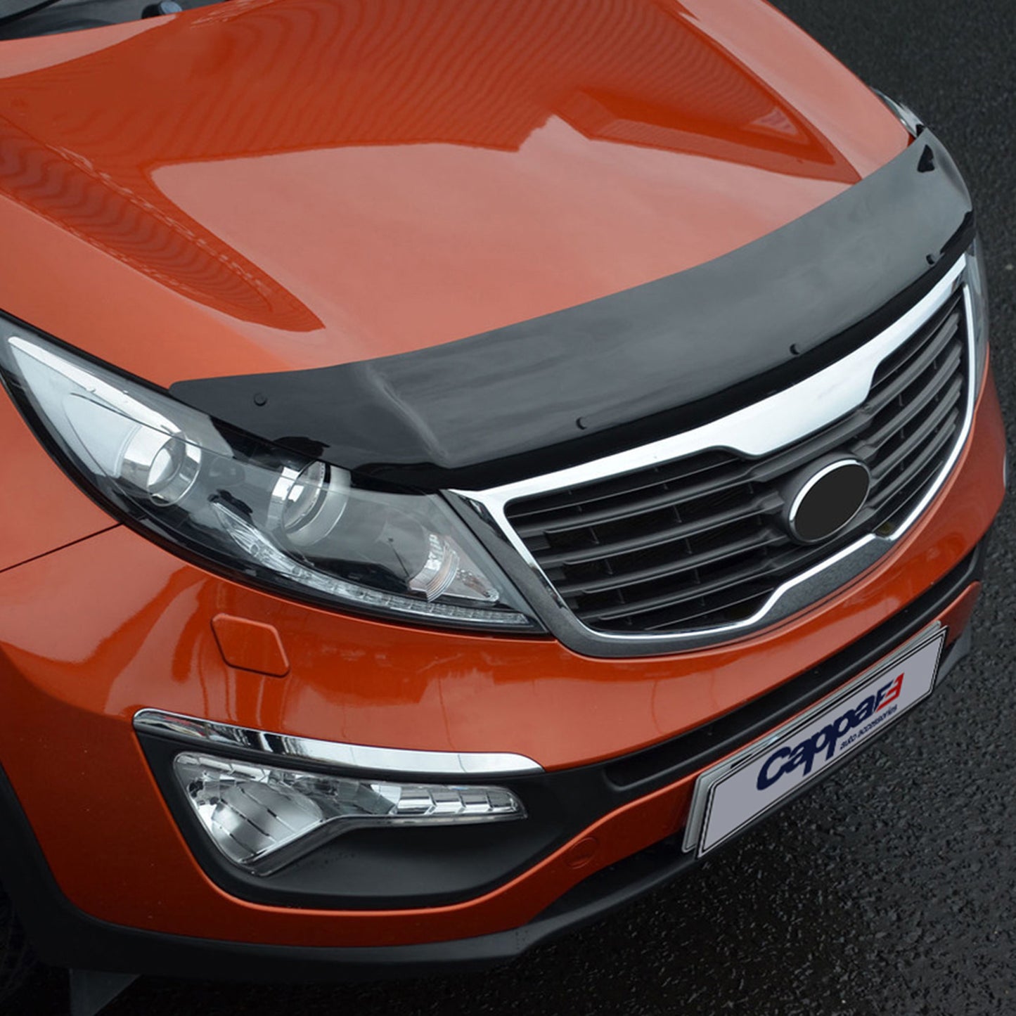 For Kia Sportage 2011–2015 Front Hood Deflector – Bug Shield & Hood Protection Spoiler