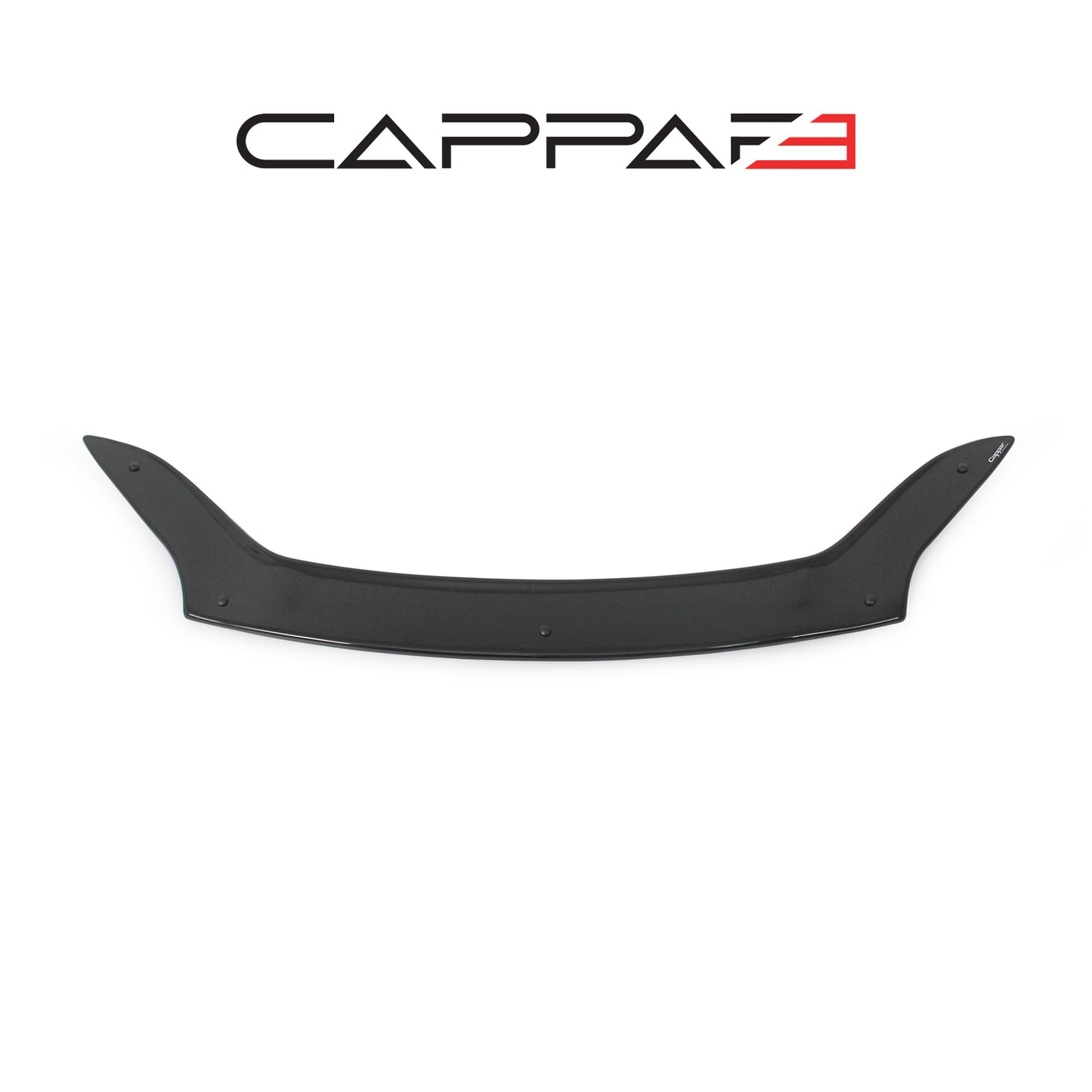 Kia Sportage 2016–2019 Front Hood Deflector – Glossy Black Bug Shield & Hood Protection Spoiler