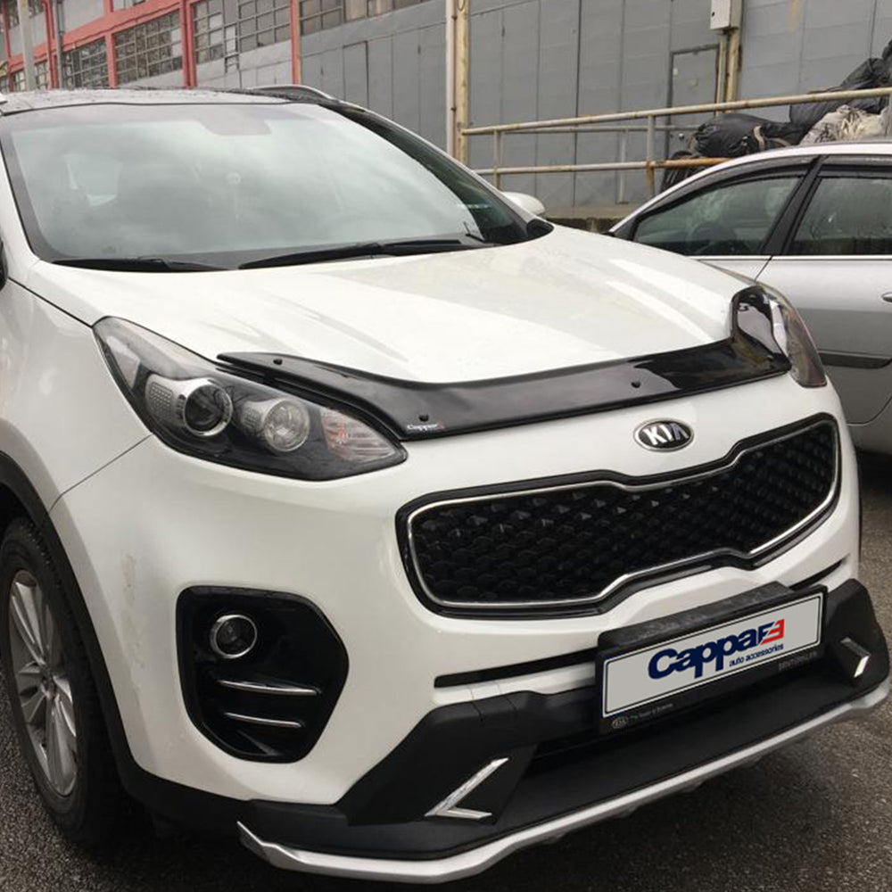 
                  
                    Kia Sportage 2016–2019 Front Hood Deflector – Glossy Black Bug Shield & Hood Protection Spoiler
                  
                