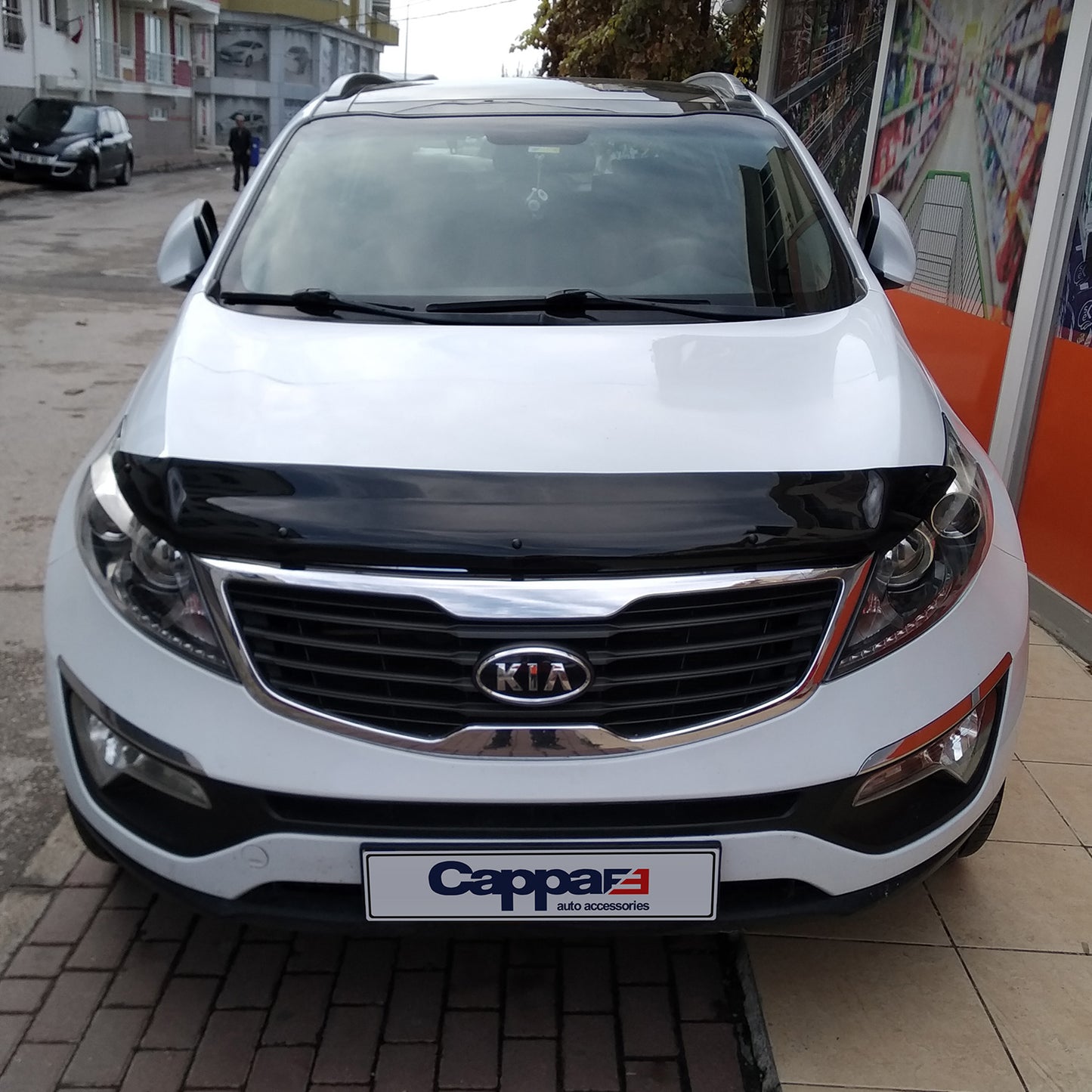 For Kia Sportage 2011–2015 Front Hood Deflector – Bug Shield & Hood Protection Spoiler