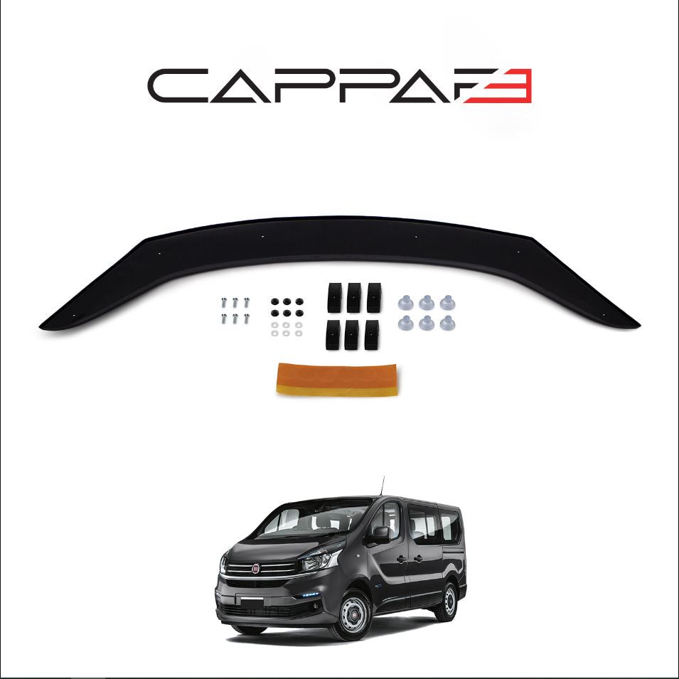 For Fiat Talento 2016–2024 Hood Deflector – Front Bug Shield & Bonnet Protector Guard