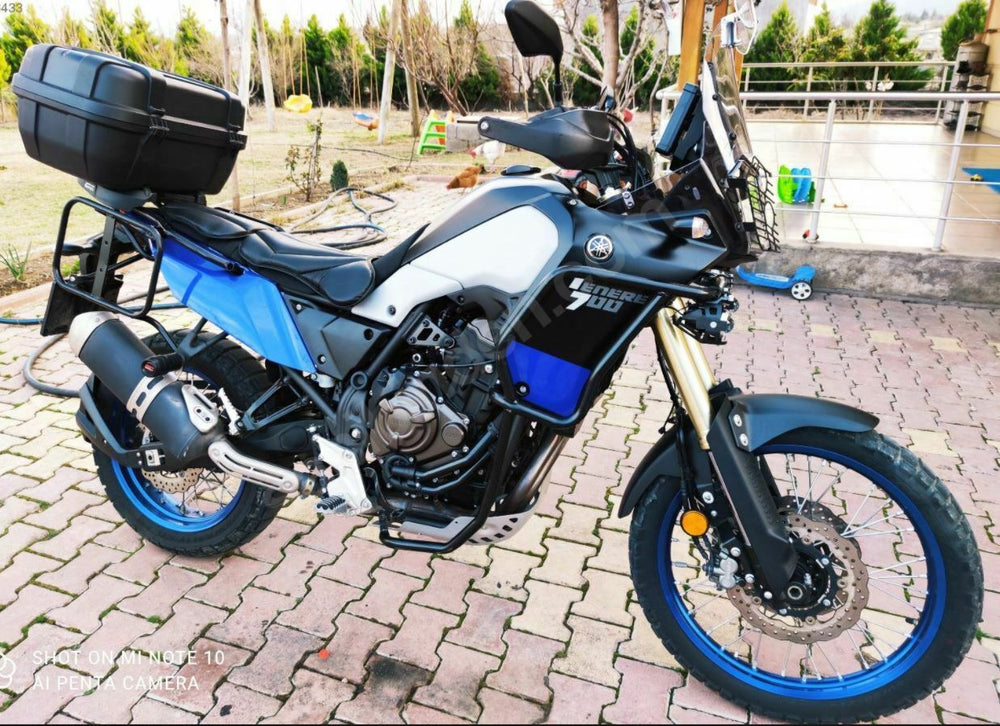 Crash Bar + Frame Slider Engine Guard for Yamaha Tenere 700 (2019–2022) – Ultimate Adventure Protection