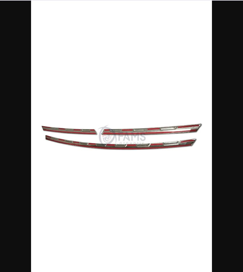 Renault Trafic Chrome Front Grille Set (3 Pieces) – Stainless Steel 2022-2026 Models