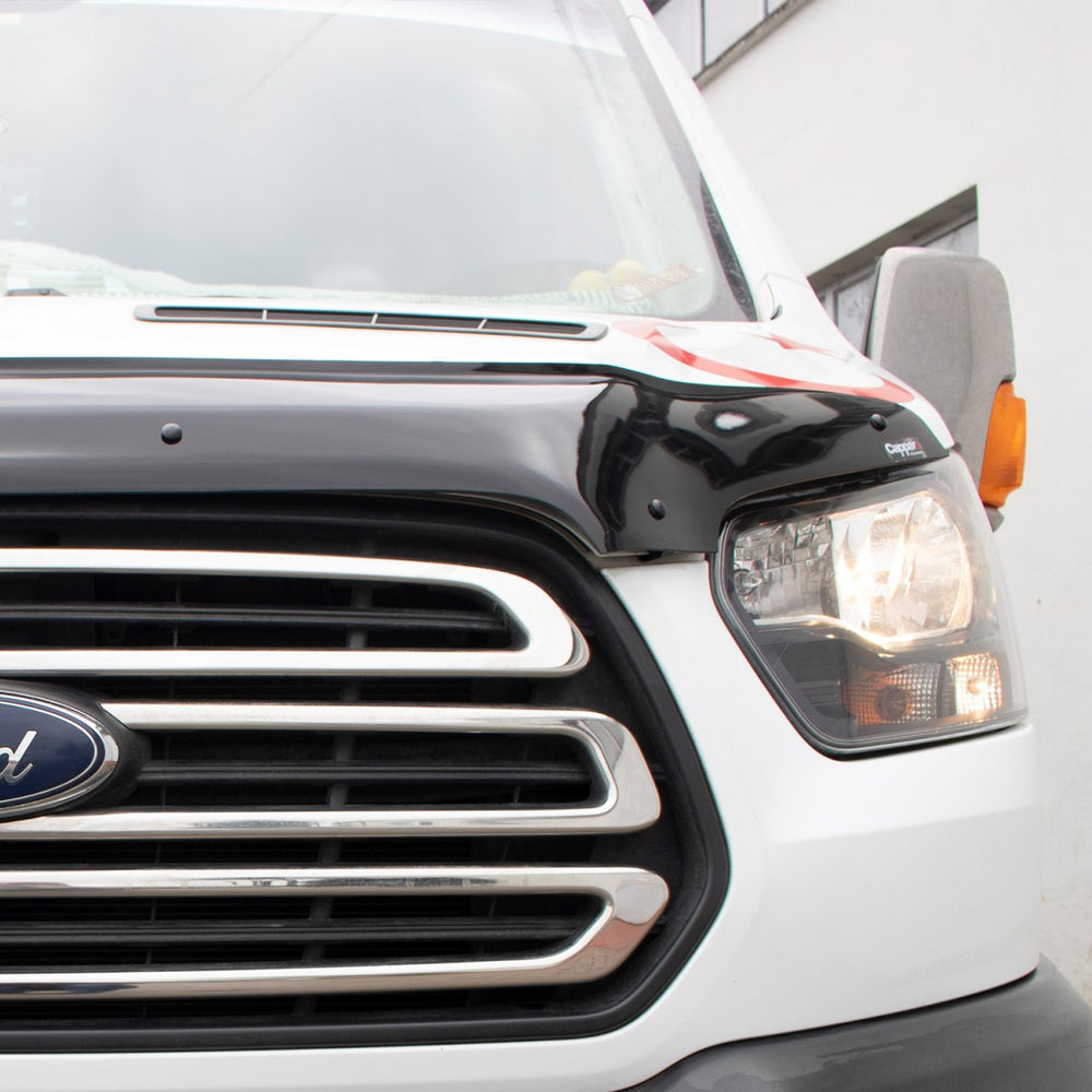 For Ford Transit 2014–2025 Front Hood Protector – Bug Shield Edge Deflector Guard