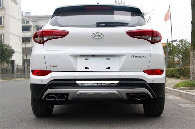 For Hyundai Tucson Rear Bumper Diffuser Extension – Rear Bumper Attachment (2015–2018)