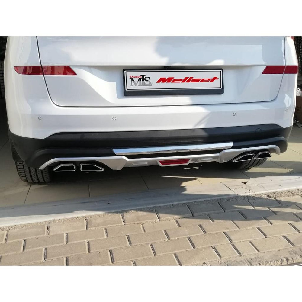 
                  
                    For Hyundai Tucson Rear Bumper Protection Diffuser (2018–2021) – Durable & Stylish
                  
                