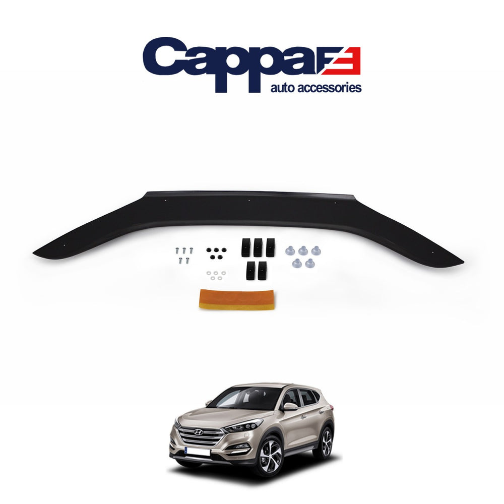 
                  
                    For Hyundai Tucson Front Hood Protection Spoiler – Bug Shield & Hood Deflector Guard (2016–2020)
                  
                