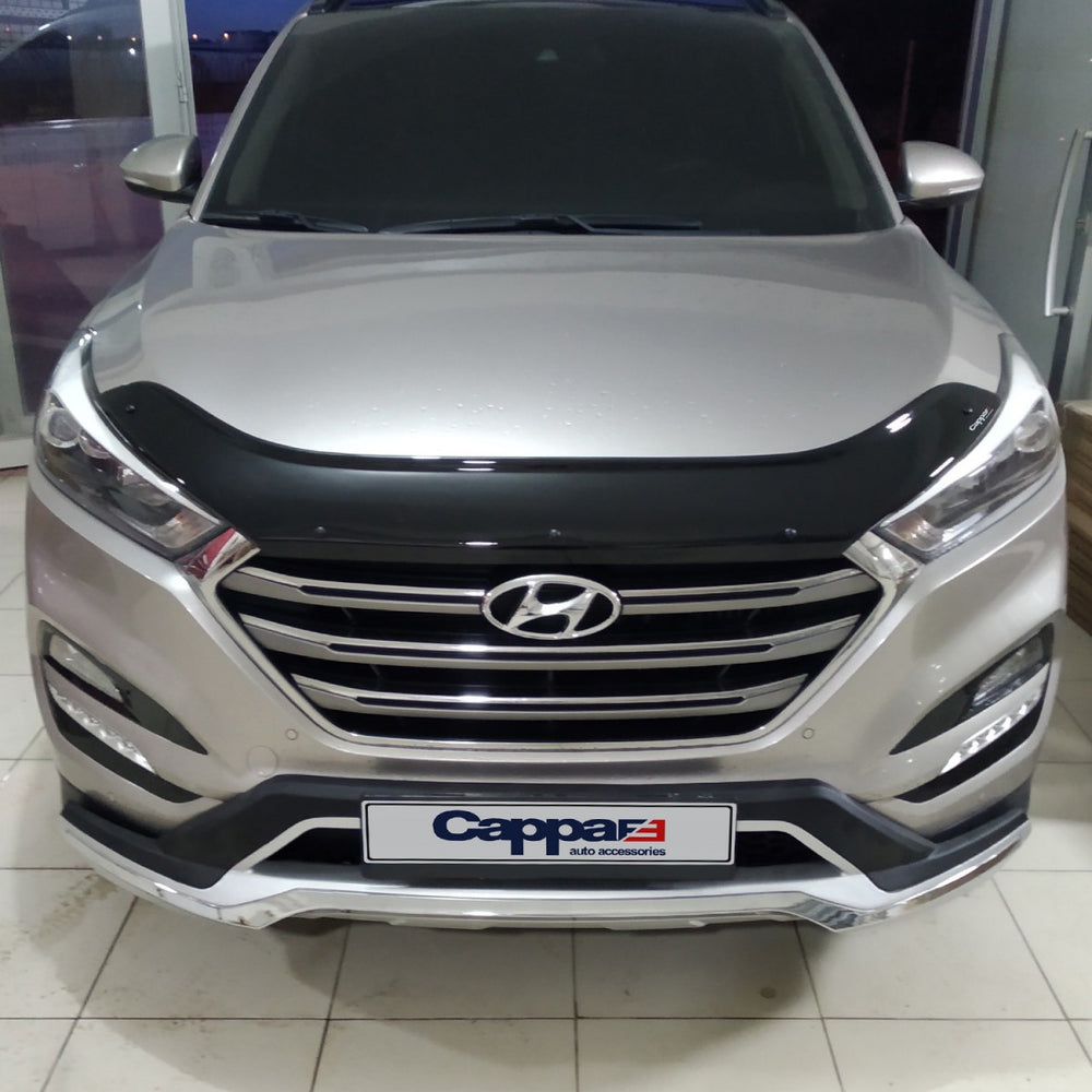 
                  
                    For Hyundai Tucson Front Hood Protection Spoiler – Bug Shield & Hood Deflector Guard (2016–2020)
                  
                