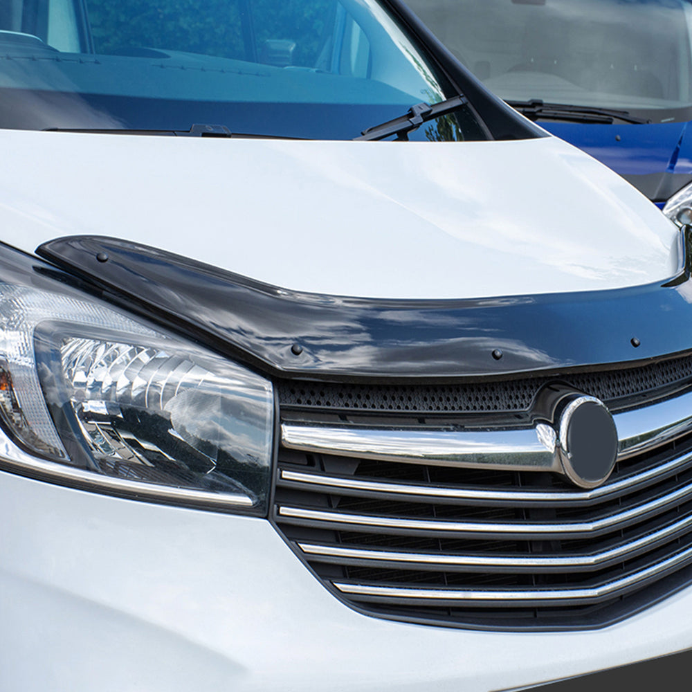 
                  
                    Front Hood Deflector for Opel Vivaro & Zafira Life (2001–2024) – Bug Shield & Hood Protector
                  
                