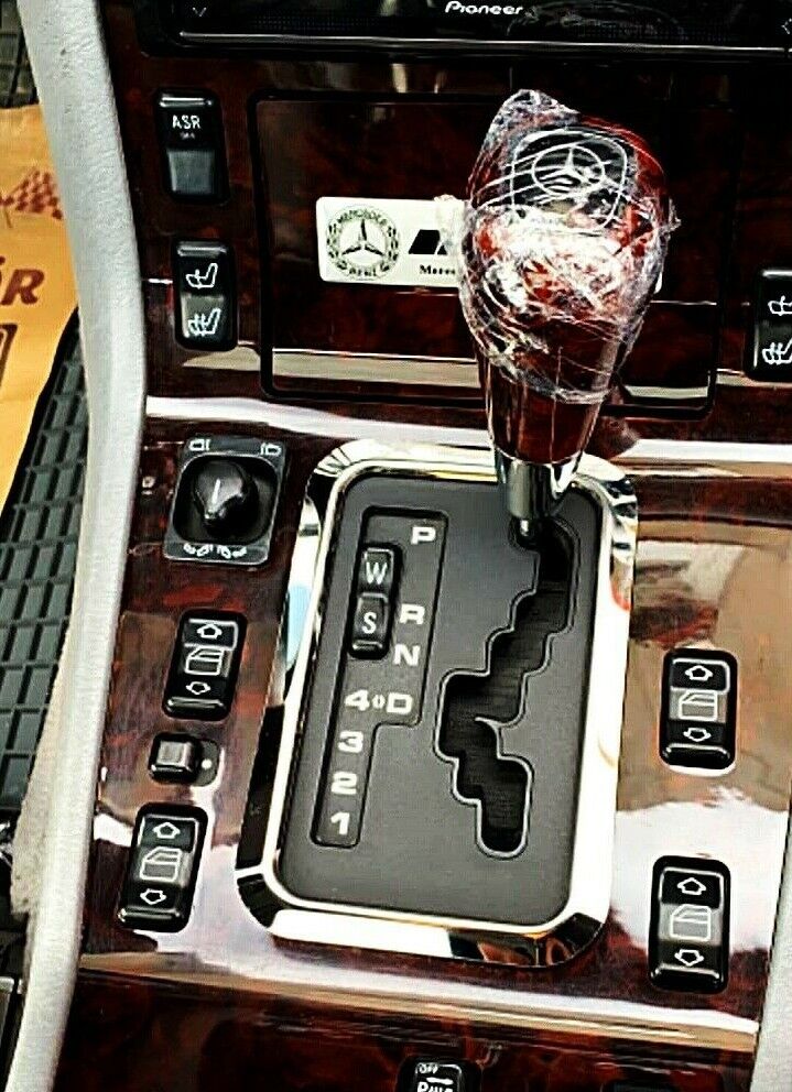 FOR Mercedes-Benz W140 Chrome Stainless Steel Shifter Gear Frame